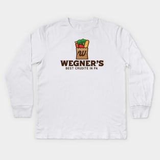 Wegners, Best Crudité in PA // Funny Pennsylvania Senate Kids Long Sleeve T-Shirt